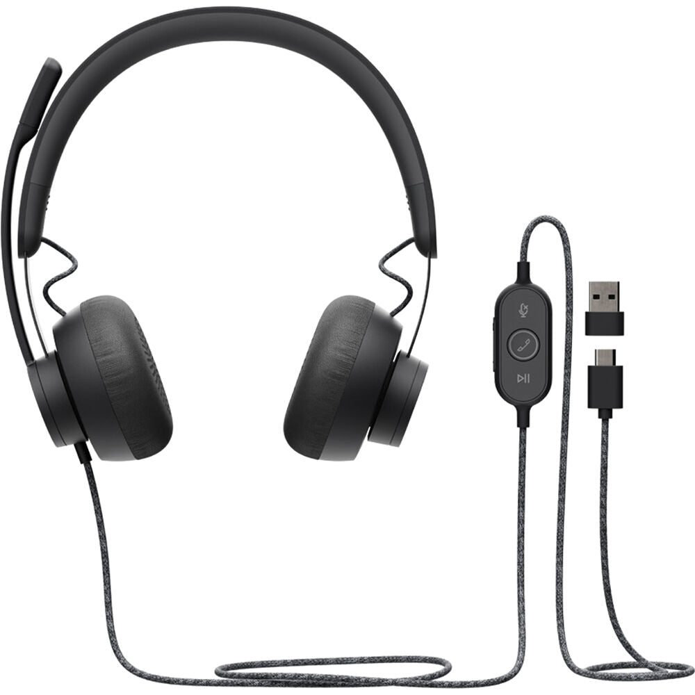 Buy Logitech Zone Wired Noise Cancelling Usb Headset from Vmart in Pakistan