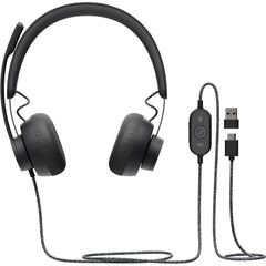 Buy Logitech Zone Wired Noise Cancelling Usb Headset from Vmart in Pakistan