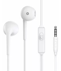 Buy 1Hora AUT117 3.5mm Wired Earphones White from Vmart in Pakistan