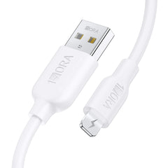 Buy 1Hora CAB238 2.1A Lightning Cable 1m White from Vmart in Pakistan