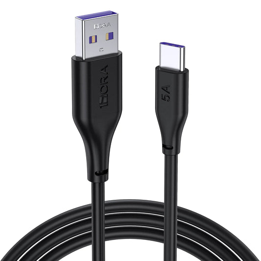 Buy 1Hora CAB268 5A USB C Cable 1m Black from Vmart in Pakistan