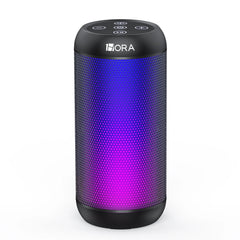 Buy 1Hora BOC242 10W Cylindrical Bluetooth Speaker Black from Vmart in Pakistan