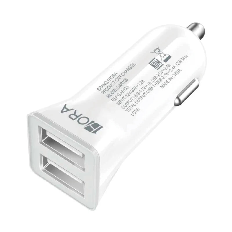 Buy 1Hora GAR128 12W Car Charger from Vmart in Pakistan
