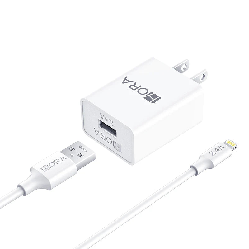 Buy 1Hora GAR143 IPhone 12W Charger from Vmart in Pakistan