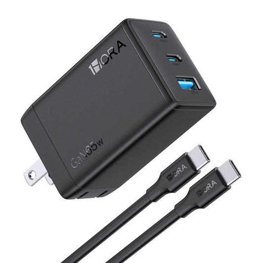 Buy 1Hora GAR322 GaN Fast Charger with 3-Port Output from Vmart in Pakistan