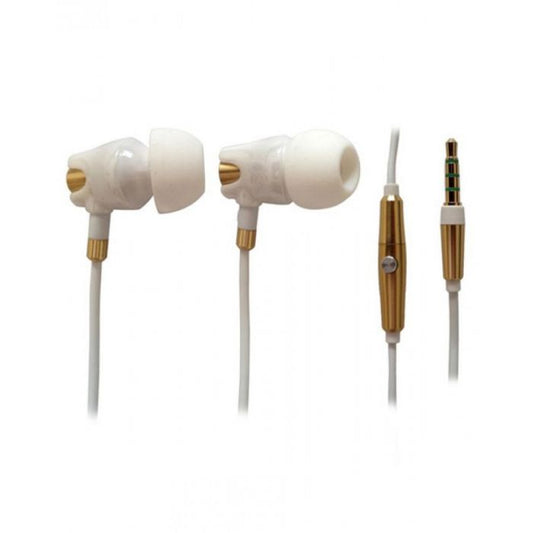 Buy A4tech MK-790 Metallic In-Ear Earphone With Mic - White from Vmart in Pakistan