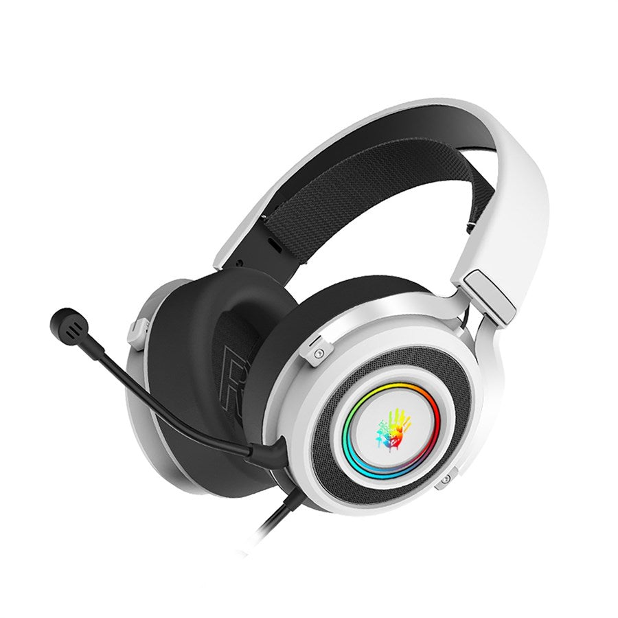 Buy A4tech Bloody G535 Virtual 7.1 Surround Sound USB Gaming Headset - White from Vmart in Pakistan