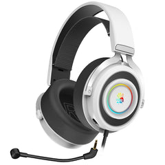 Buy A4tech Bloody G535 Virtual 7.1 Surround Sound USB Gaming Headset - White from Vmart in Pakistan