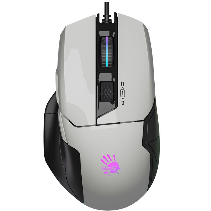 Buy A4tech Bloody W70 Max RGB Gaming Mouse - White from Vmart in Pakistan