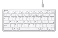 Buy A4tech FBX51C Bluetooth & 2.4G Wireless Keyboard - White from Vmart in Pakistan