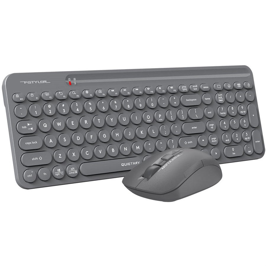 Buy A4tech FG3300 Air QuietKey 2-Zone Combo Desktop Grey from Vmart in Pakistan