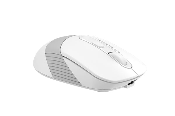 Buy A4tech FB10C(S) Dual Mode Rechargeable Wireless Mouse Grayish White from Vmart in Pakistan