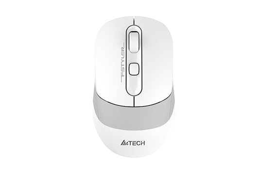 Buy A4tech FB10C(S) Dual Mode Rechargeable Wireless Mouse Grayish White from Vmart in Pakistan