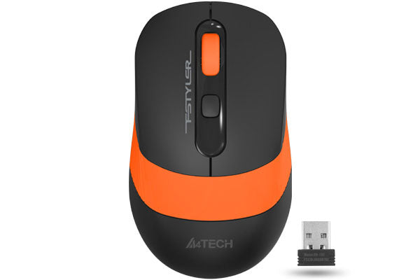 Buy A4tech FG10S FSTYLER 2.4G Wireless Mouse Orange Vmart in Pakistan