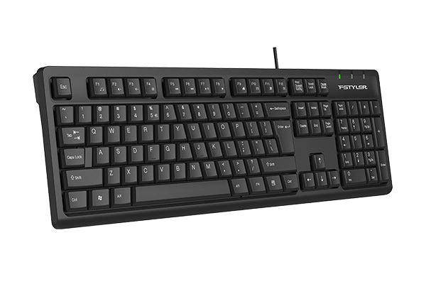 Buy A4tech FKS12 Natural_A Multimedia Comfort Keyboard Black Vmart in Pakistan