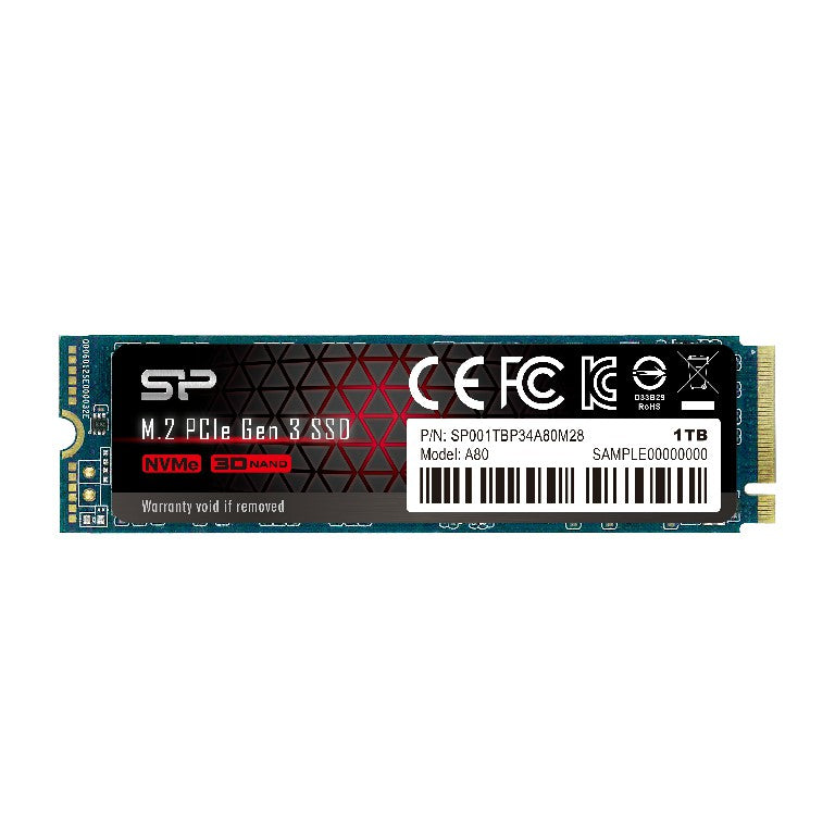 Buy Silicon Power A80 NVME Gen 3X4 SSD 1TB from Vmart in Pakistan
