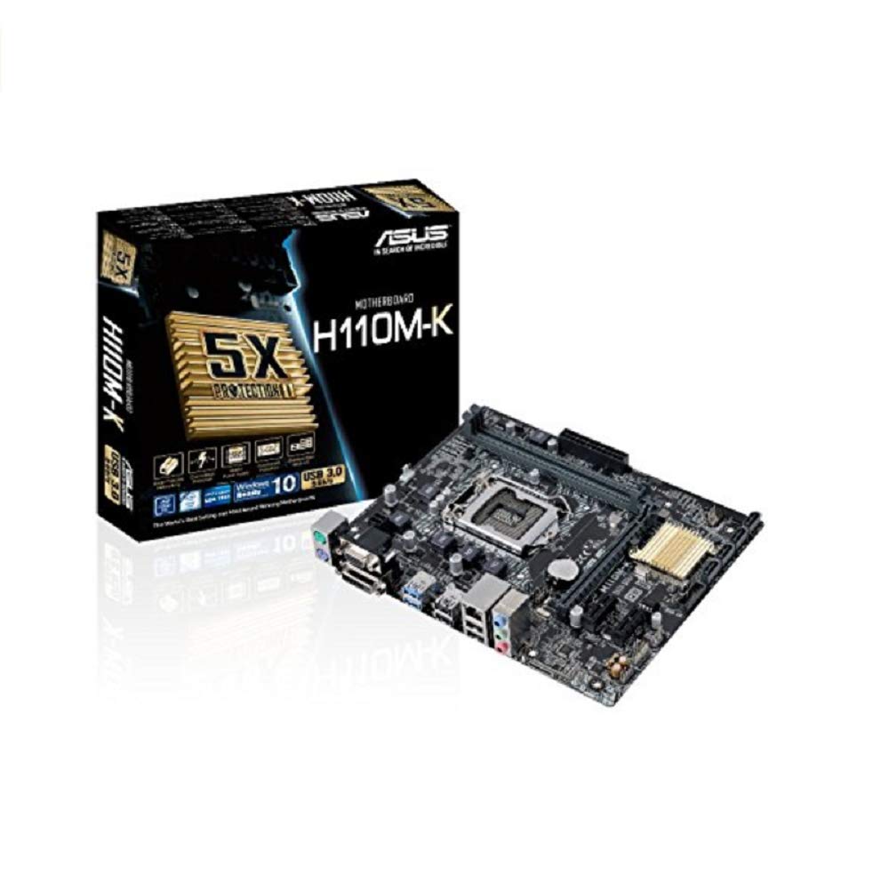 Buy ASUS H110M-K Micro ATX DDR4 LGA 1151 Motherboard from Vmart in Pakistan