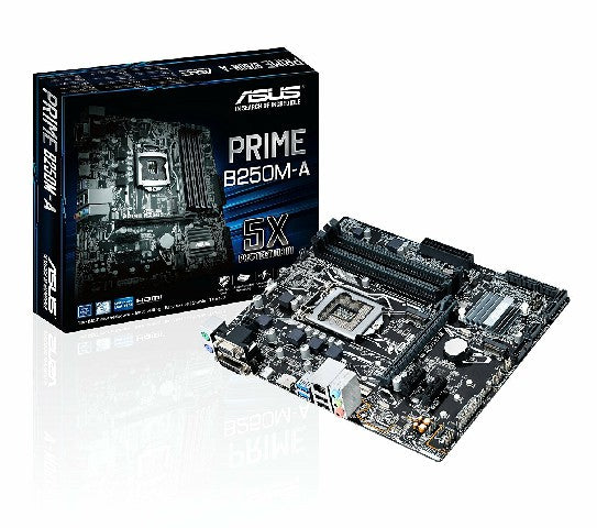 Buy ASUS PRIME B250M-A Intel LGA-1151 mATX Motherboard from Vmart in Pakistan