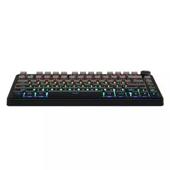 Buy AULA F75 Gasket Reaper switch Wireless keyboard Black/Grey from Vmart in Pakistan