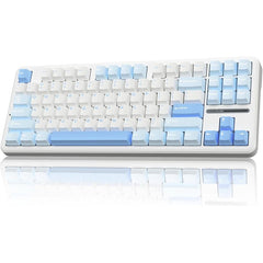 Buy AULA F87 Wireless Mechanical Keyboard Graywood Switch from Vmart in Pakistan