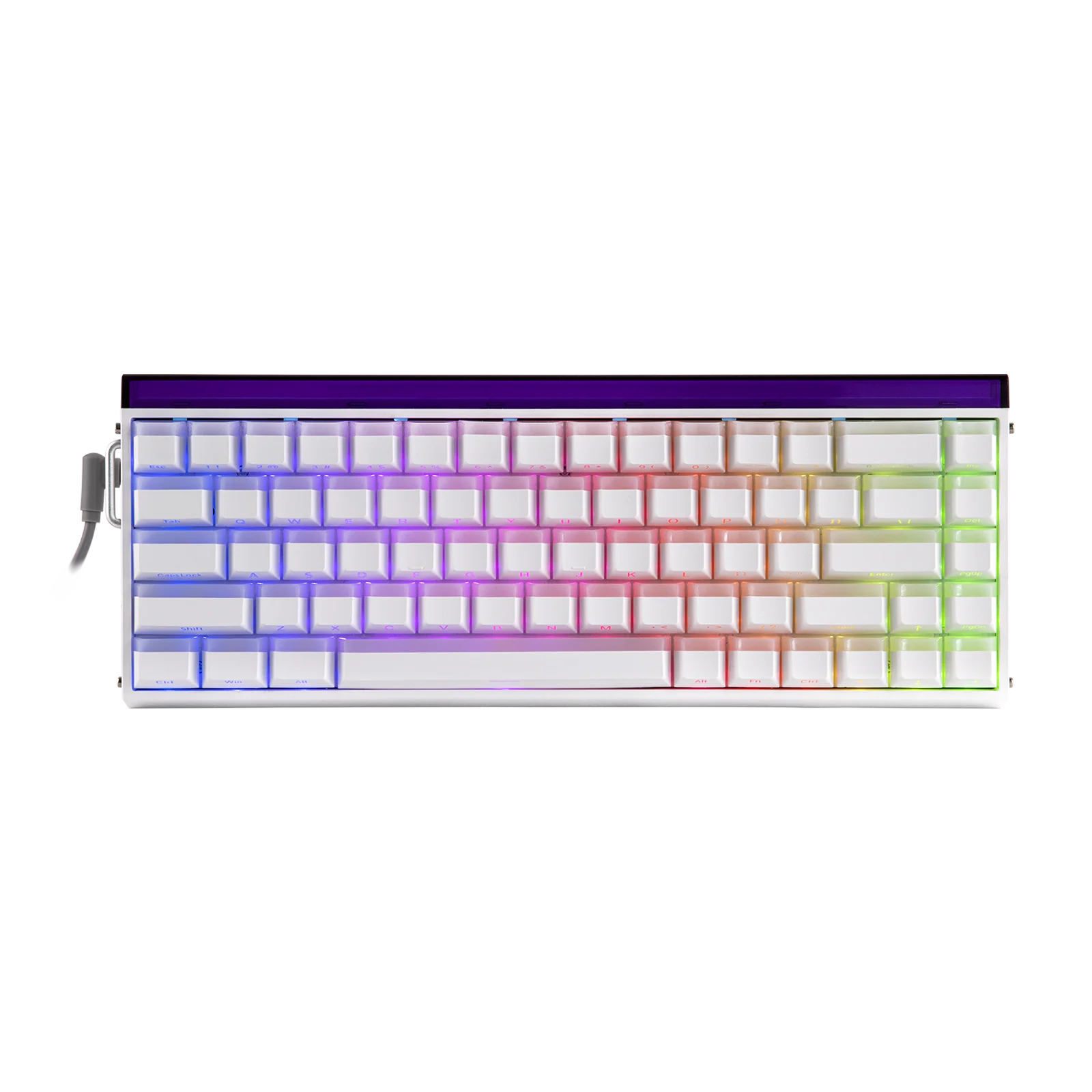 Buy AULA Hero 68 HE Wired Mechanical Keyboard White Lighthouse Jade King Switch from Vmart in Pakistan