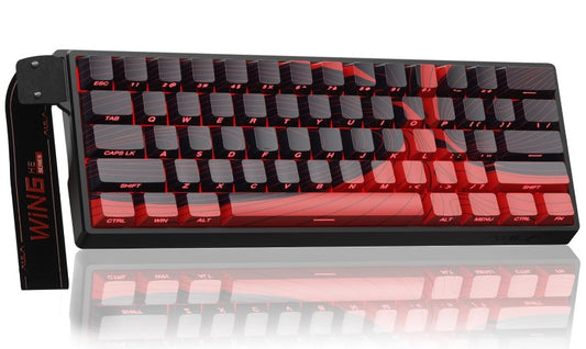 Buy AULA WIN60 HE Max Gaming Keyboard Red Wing Chun Magnetic Switch Vmart in Pakistan