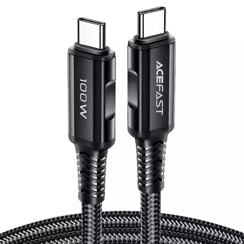 Buy Acefast C4-03 USB-C to USB-C 100W Charging Data Cable Black from Vmart in Pakistan