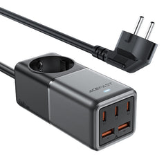Buy Acefast Z2 Fast Charge Power Strip PD75W GaN (3xUSB-C+2xUSB-A) EU from Vmart in Pakistan