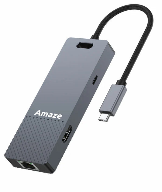Buy Amaze A326 Alloy Series 6 in 1 Multiport Hub from Vmart in Pakistan