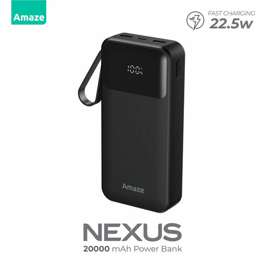 Buy Amaze A232 Nexus 20000mAh Power Bank 22.5W from Vmart in Pakistan