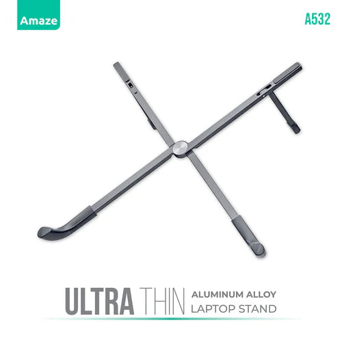 Buy Amaze A532 Aluminum Alloy Ultra Thin Laptop Stand from Vmart in Pakistan