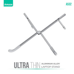 Buy Amaze A532 Aluminum Alloy Ultra Thin Laptop Stand from Vmart in Pakistan