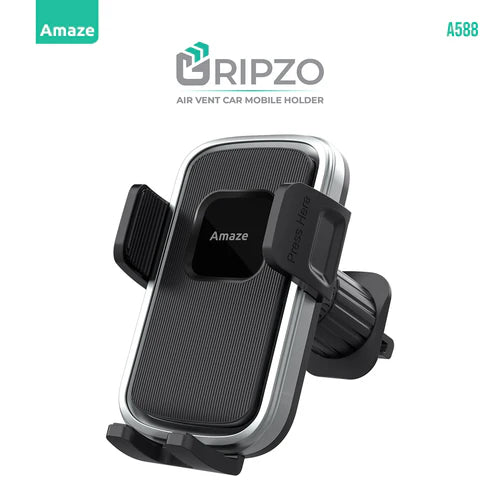 Buy Amaze A588 Gripzo Air Vent Car Mobile Holder from Vmart in Pakistan