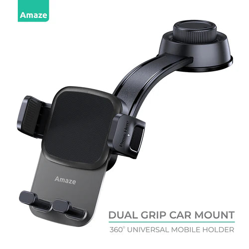 Buy Amaze A590 Dual Grip 360 Degree Mobile Holder from Vmart in Pakistan