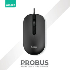 Buy Amaze A704 Probus Series Silent Touch Wired Mouse from Vmart in Pakistan