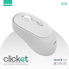 Buy Amaze A710 Clicket Dual Wireless Mouse from Vmart in Pakistan