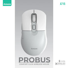 Buy Amaze A715 Probus Comfort Click Wireless Mouse from Vmart in Pakistan