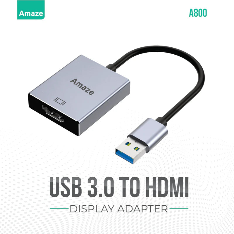 Buy Amaze A800 USB 3.0 To Hdmi Display Adapter from Vmart in Pakistan