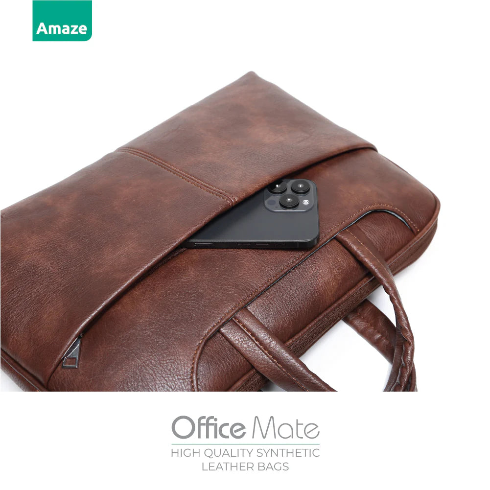 Buy Amaze A920 Office Mate Synthetic Leather Bag from Vmart in Pakistan