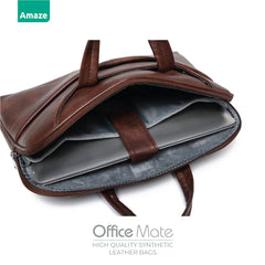 Buy Amaze A920 Office Mate Synthetic Leather Bag from Vmart in Pakistan