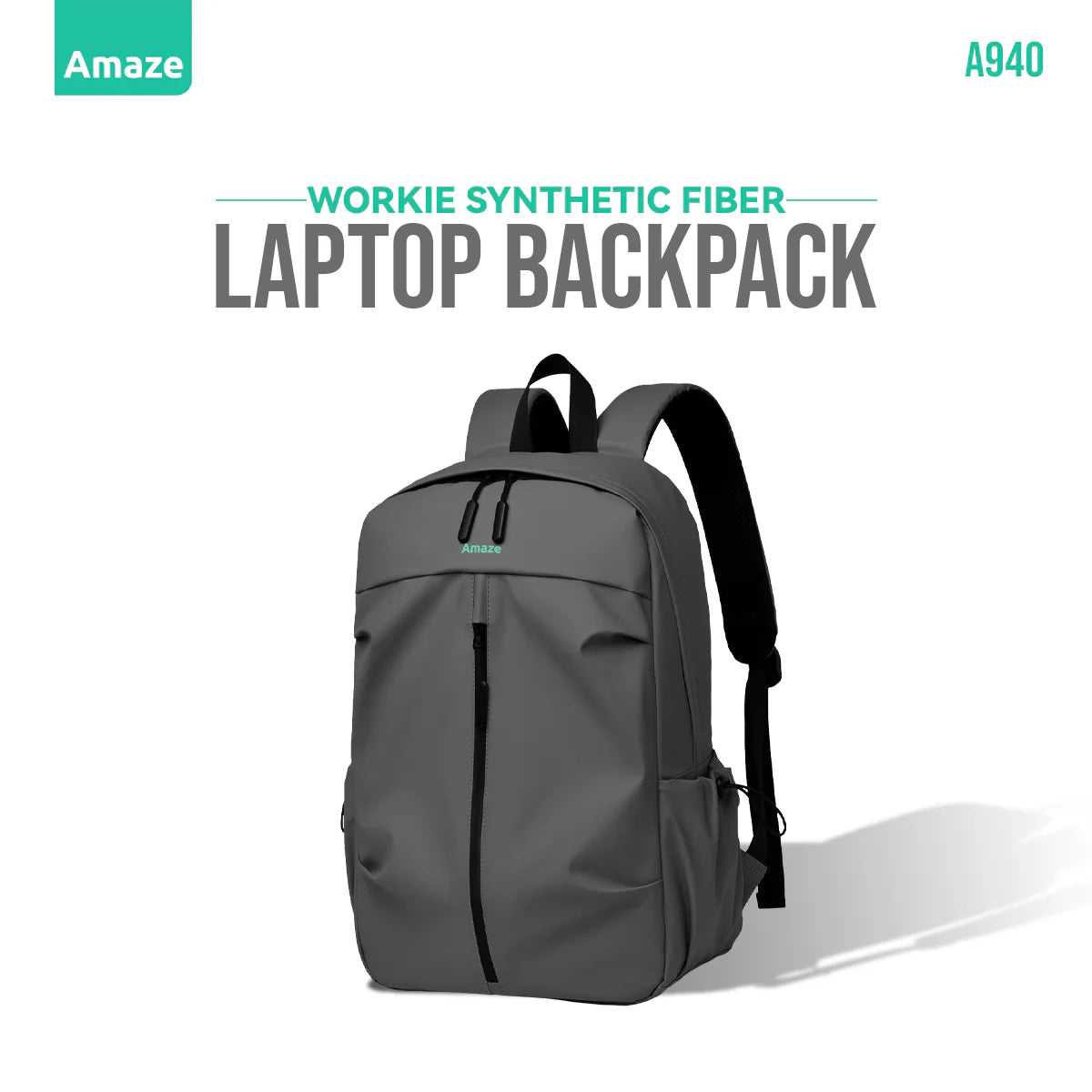 Amaze A940 Workie Synthetic Fiber Laptop Backpack