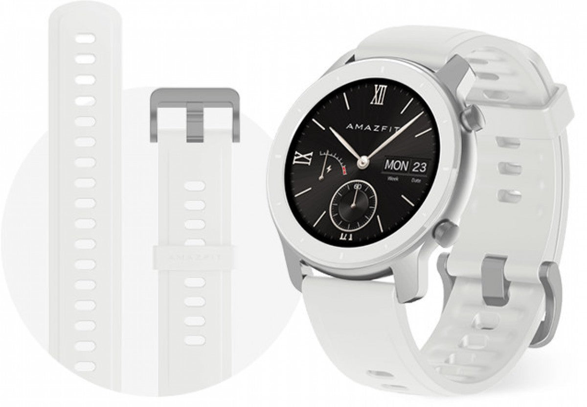 Buy Xiaomi Amazfit GTR Smartwatch 42mm - White from Vmart in Pakistan