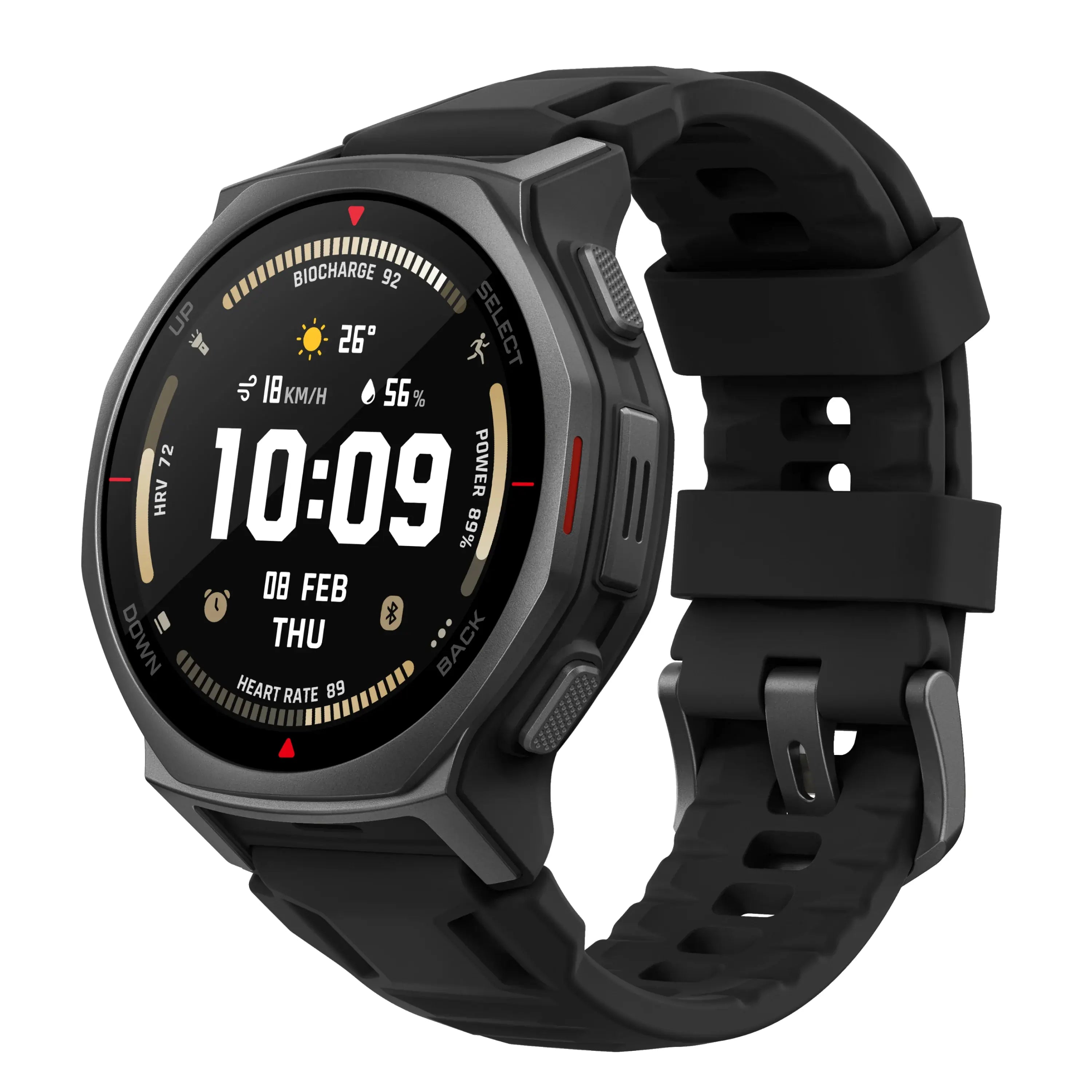 Buy Amazfit T-Rex 3 Pro Outdoor Smart Watch 44mm Tactical Black Vmart in Pakistan