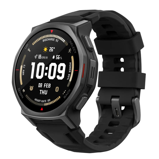Buy Amazfit T-Rex 3 Pro Outdoor Smart Watch 44mm Tactical Black Vmart in Pakistan