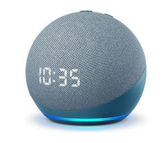 Buy Amazon Echo Dot (4th Gen) Smart Speaker with Clock - Twilight Blue from Vmart in Pakistan
