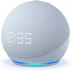 Buy Amazon Echo Dot (5th Gen) with Clock Smart Speaker - Cloud Blue from Vmart in Pakistan