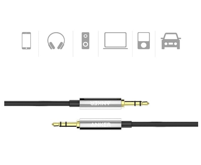 Buy Anker 3.5mm Male To Male Audio Cable from Vmart in Pakistan