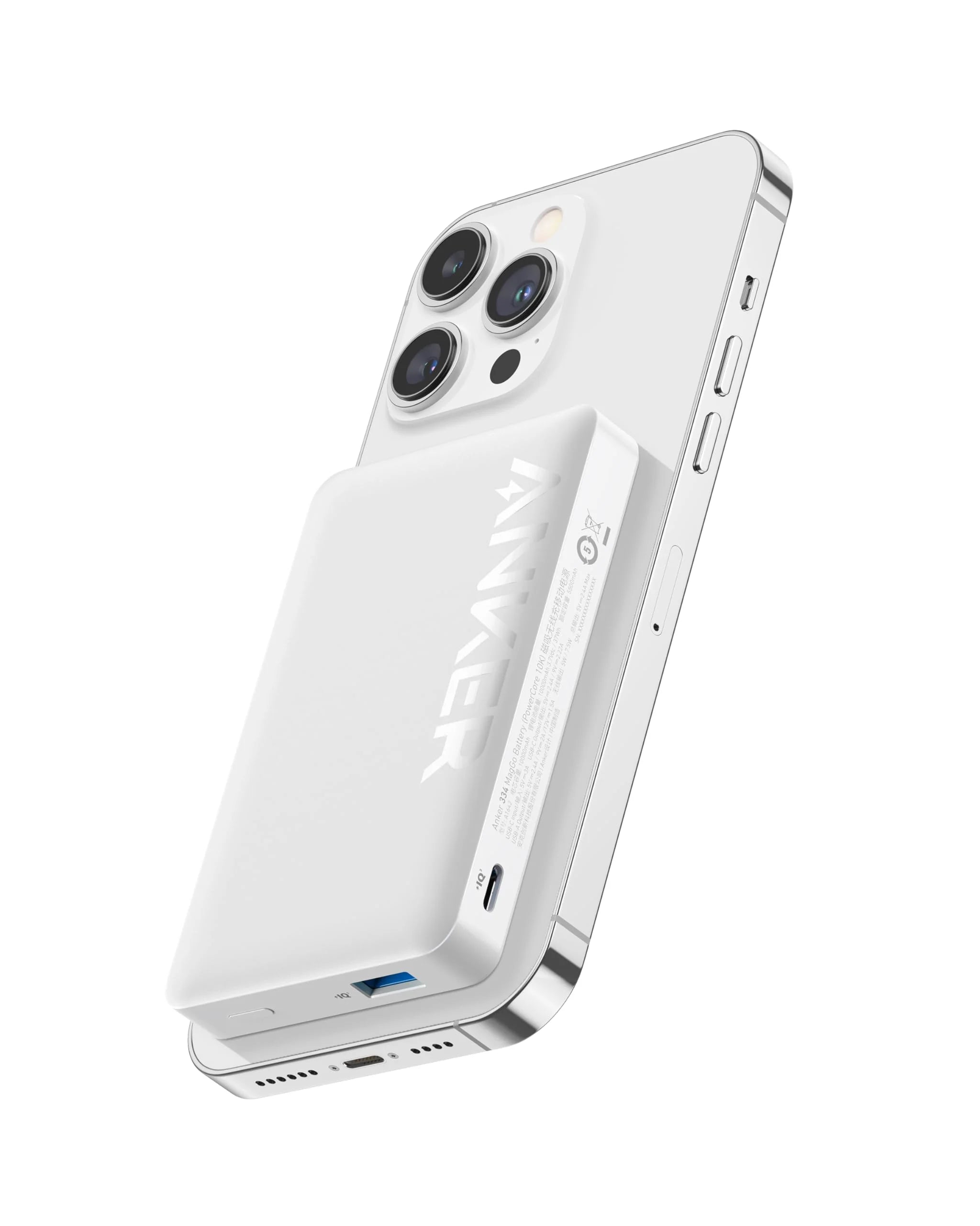 Buy Anker 334 MagGo Battery (PowerCore 10K) White from Vmart in Pakistan