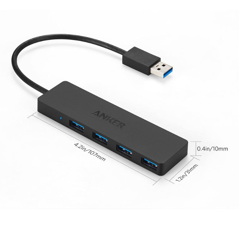 Buy Anker 4 Port Ultra Slim USB 3.0 Hub from Vmart in Pakistan