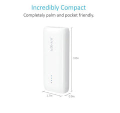 Buy Anker Astro E1 5200mAh Portable Charger (White) from Vmart in Pakistan